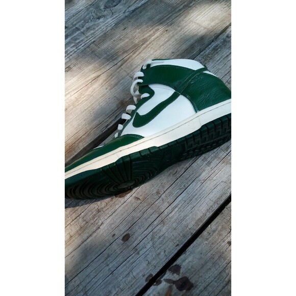 Nike Dunk High 2011 Green 317982-119 Size 13‎ main image 8